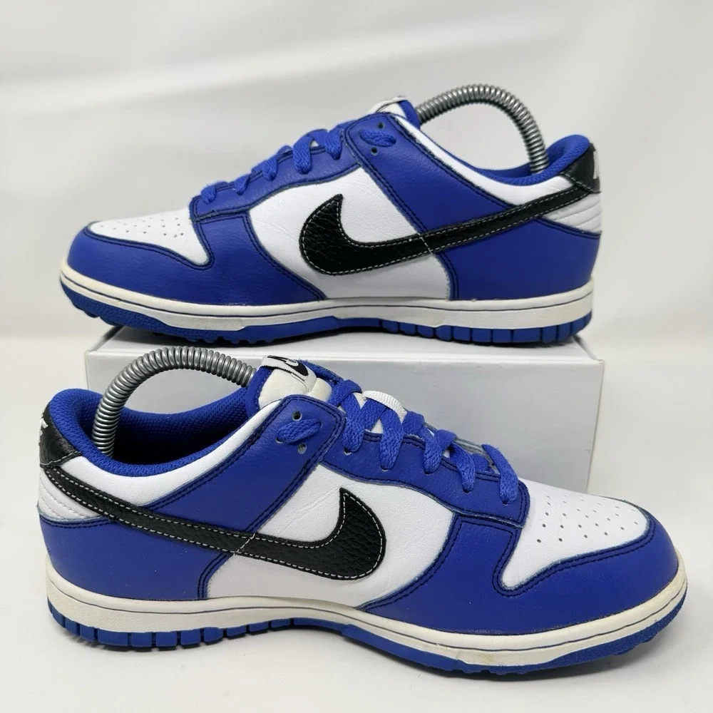 Nike Dunk Low Boy's Kid Soar Soft Spike Golf Cleat Shoes Size 7Y Blue 484715-101